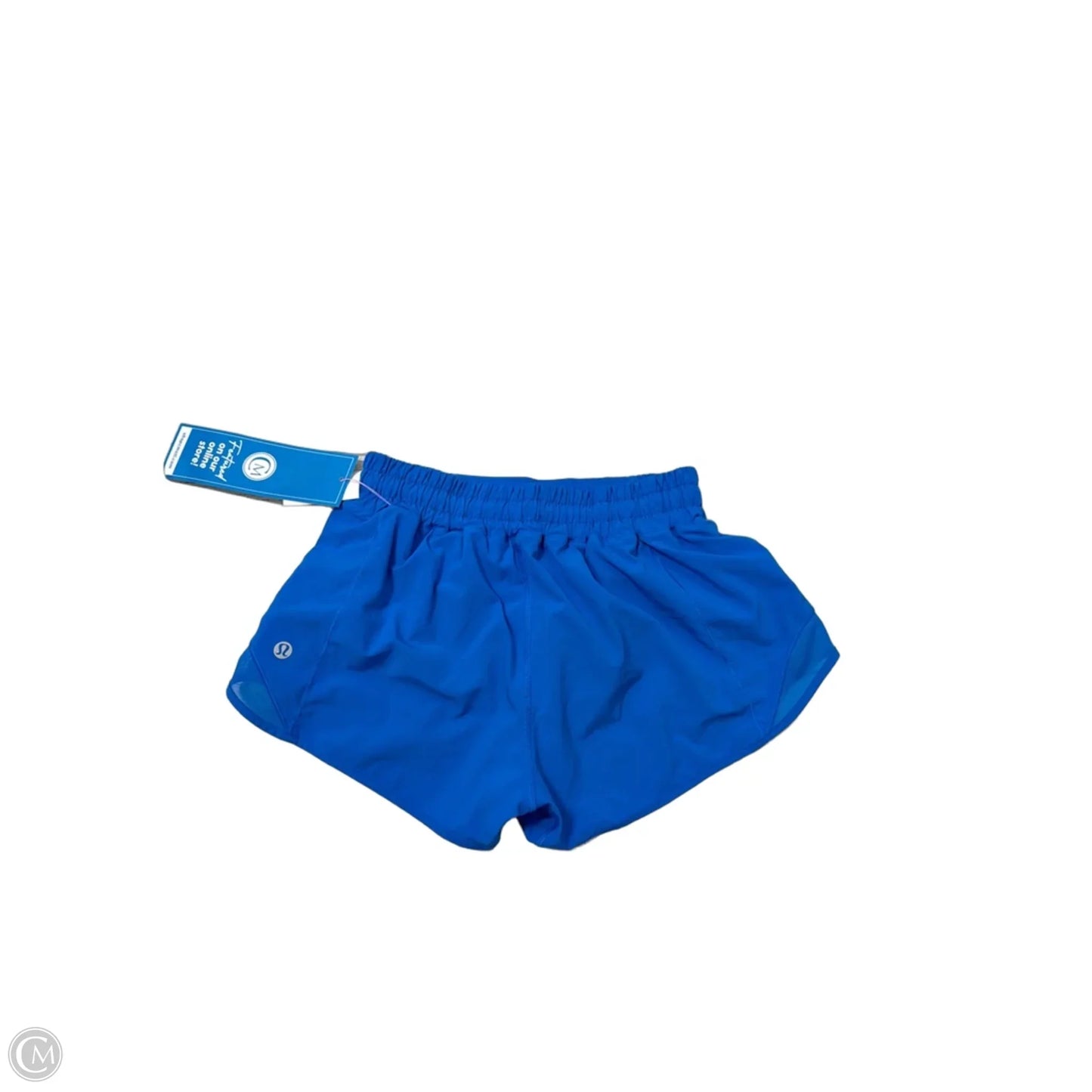 Athletic Shorts By Lululemon In Blue, Size: Xs