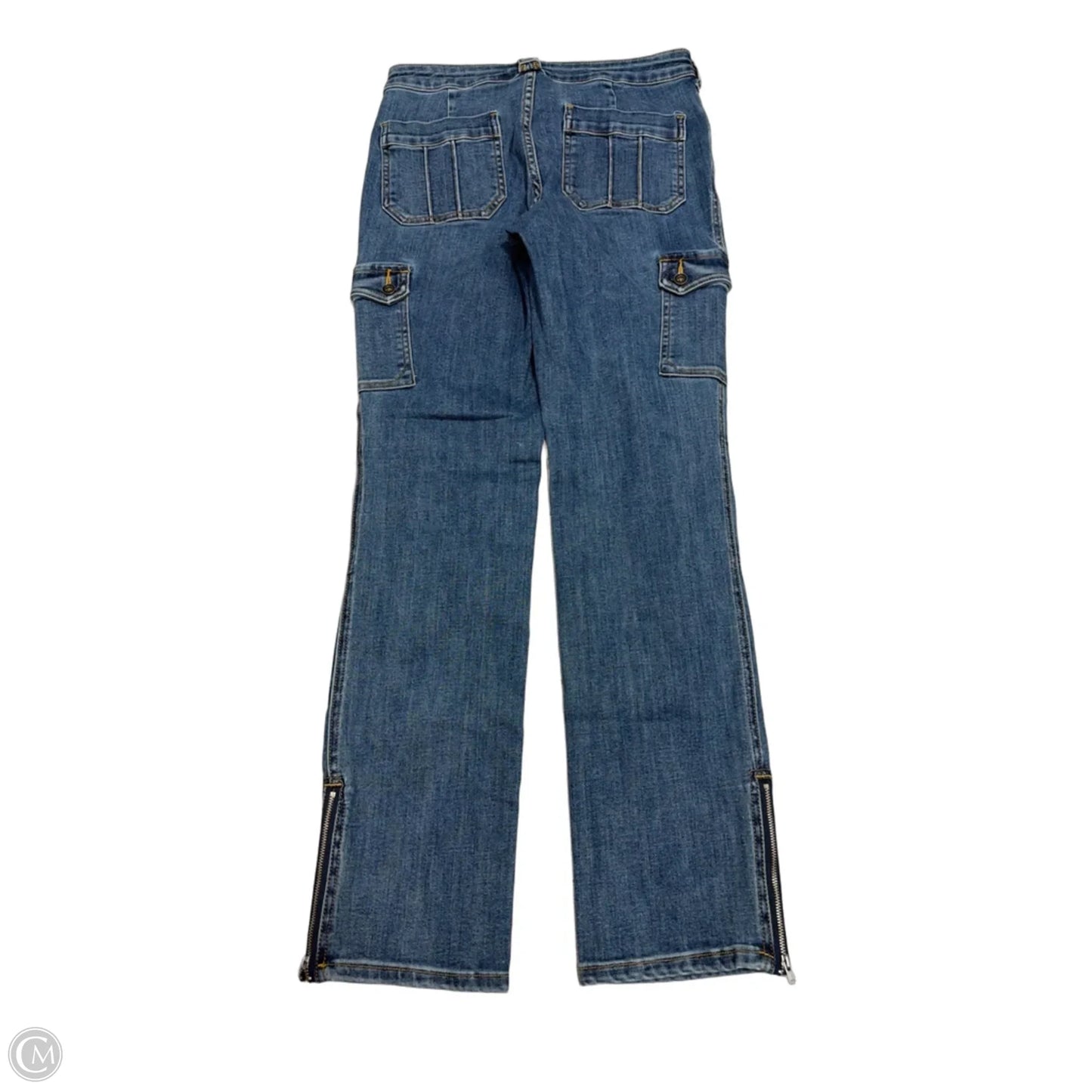 Jeans Straight By Pilcro In Blue Denim, Size: 6