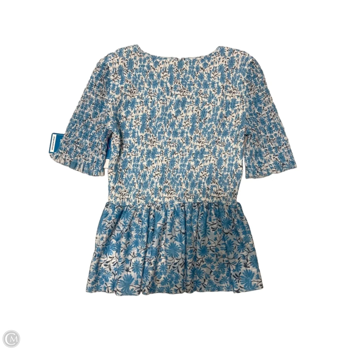Top 3/4 Sleeve By Maeve In Blue, Size: M