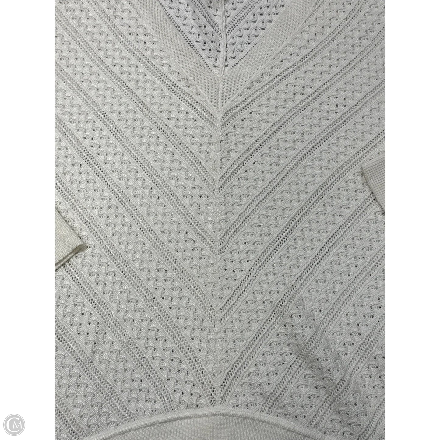 Top 3/4 Sleeve By White House Black Market In White, Size: M