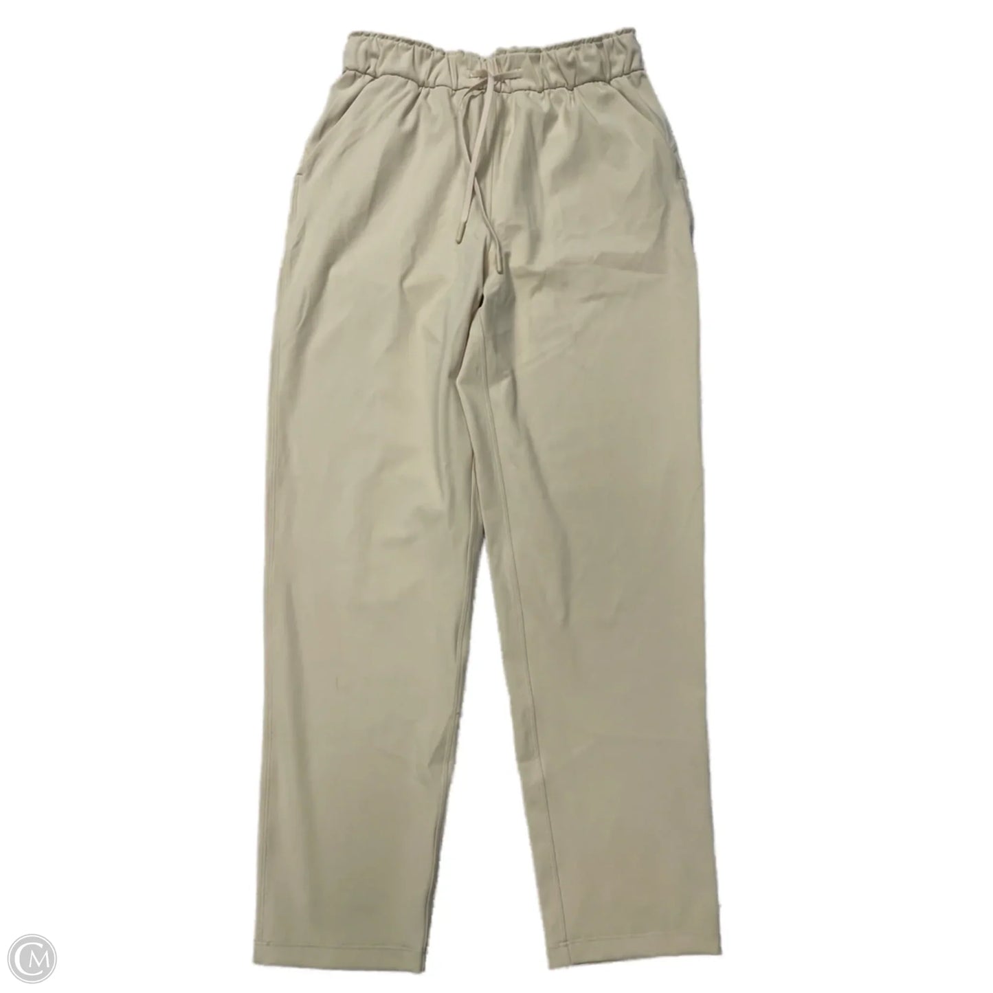 Athletic Pants By Lululemon In Yellow, Size: 6