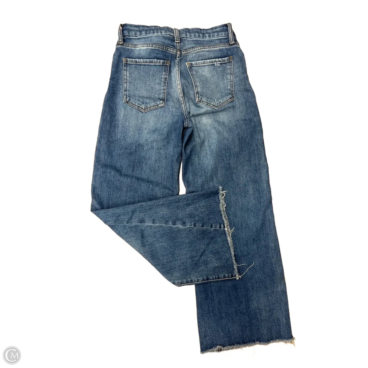Jeans Wide Leg By Kut In Blue, Size: 0