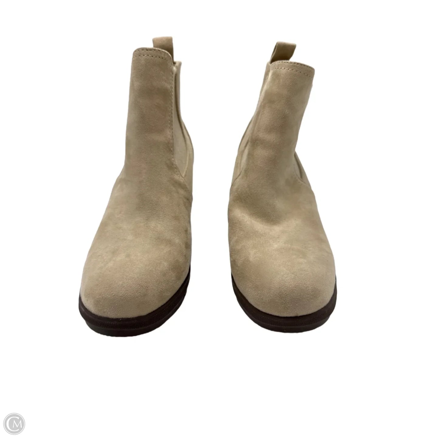 Boots Ankle Flats By Serra In Tan, Size: 9