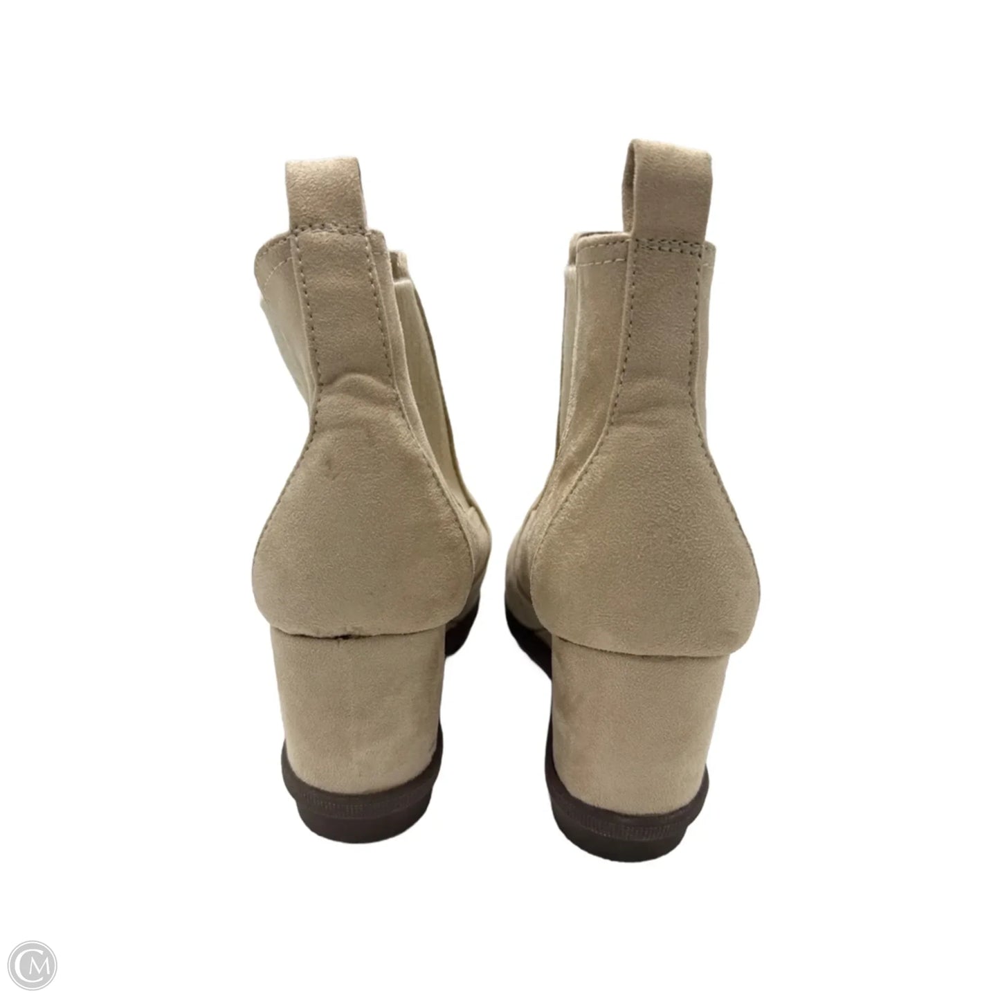 Boots Ankle Flats By Serra In Tan, Size: 9