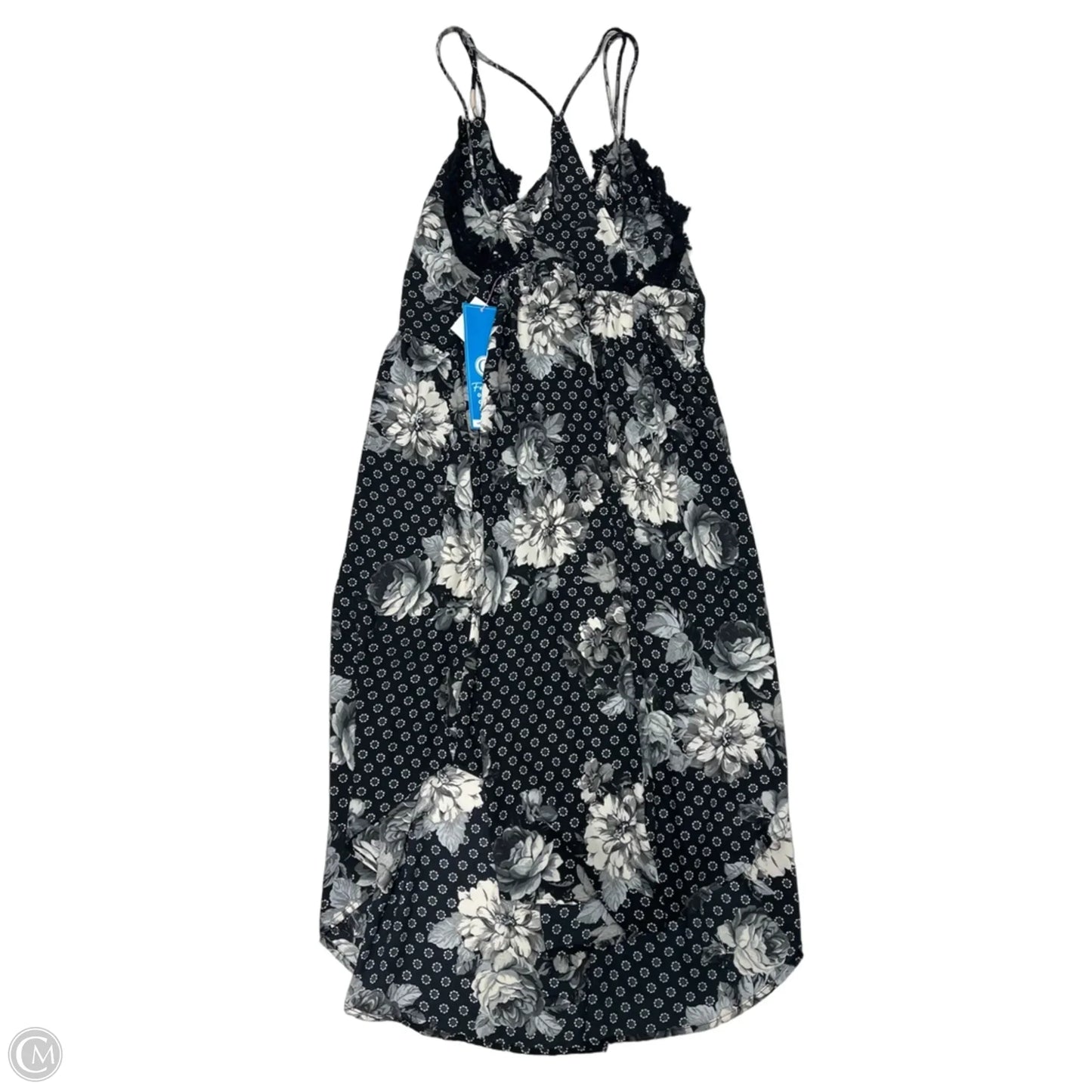 Dress Casual Midi By Free People In Black & White, Size: S