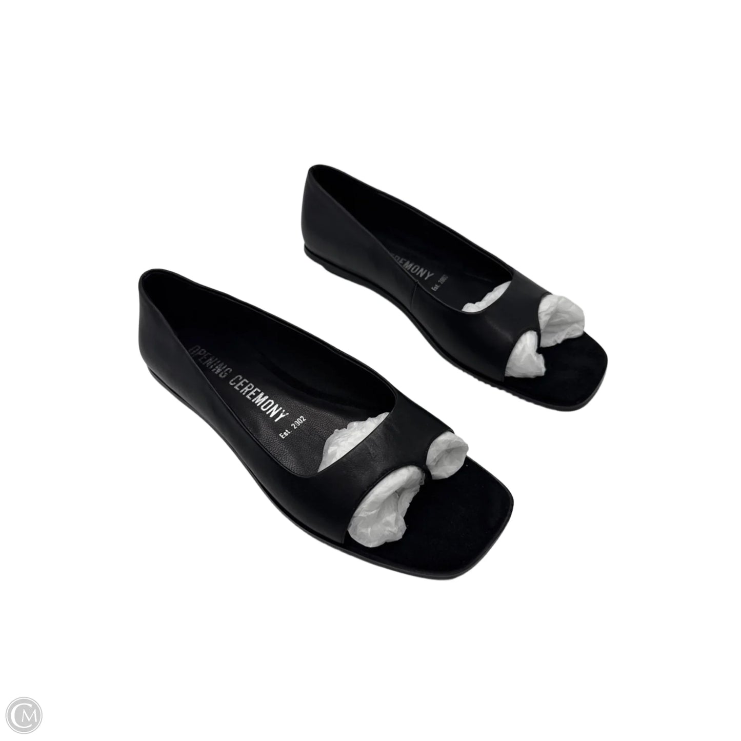 New! Sandals Flats By Opening Ceremony In Black, Size: 7.5