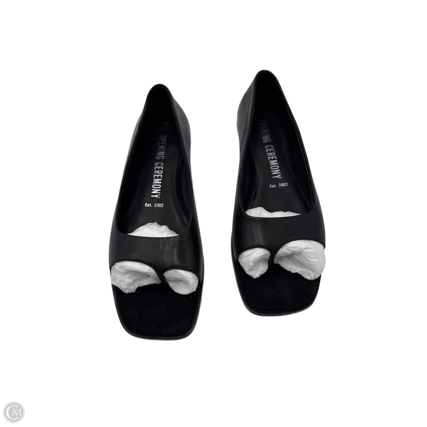 New! Sandals Flats By Opening Ceremony In Black, Size: 7.5
