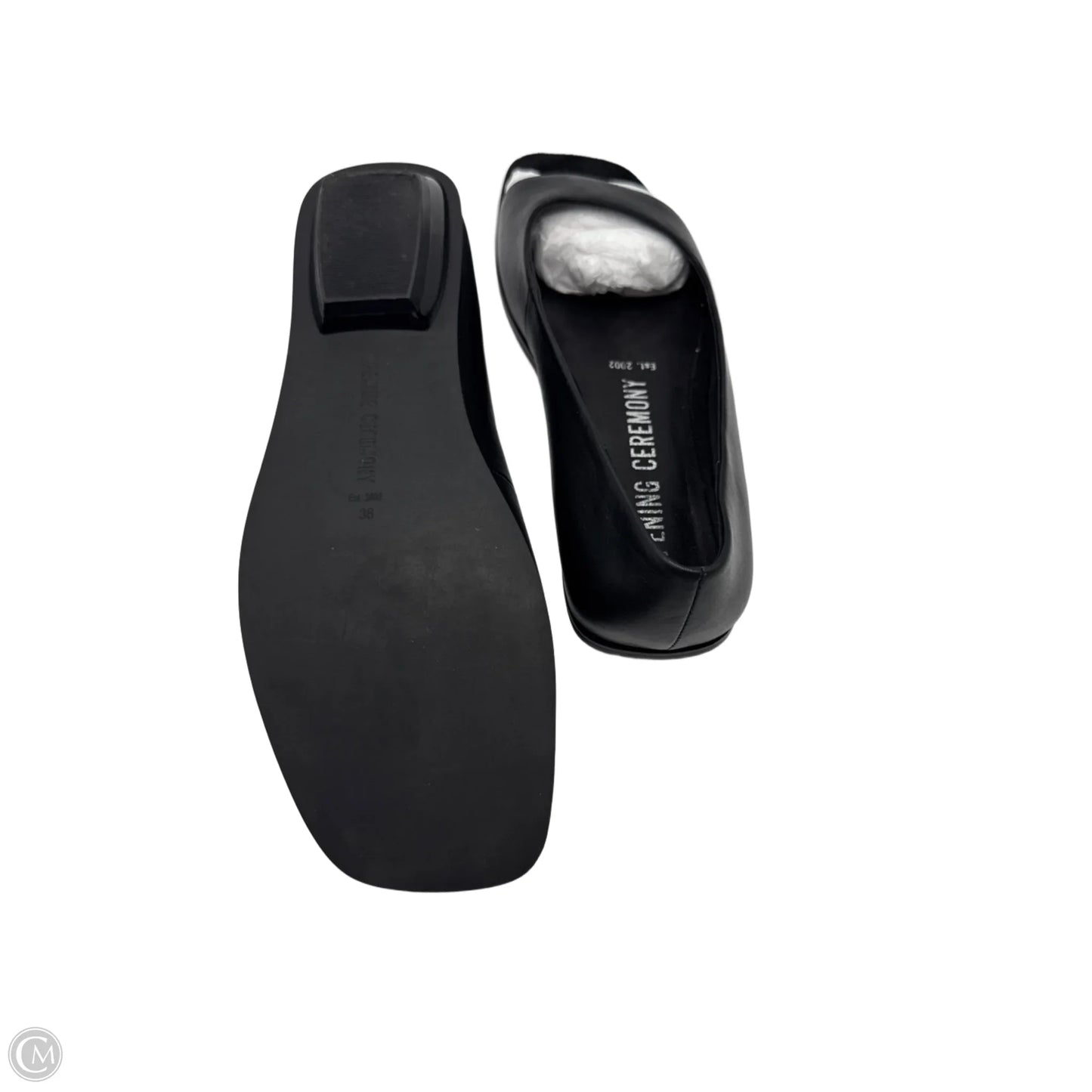 New! Sandals Flats By Opening Ceremony In Black, Size: 7.5