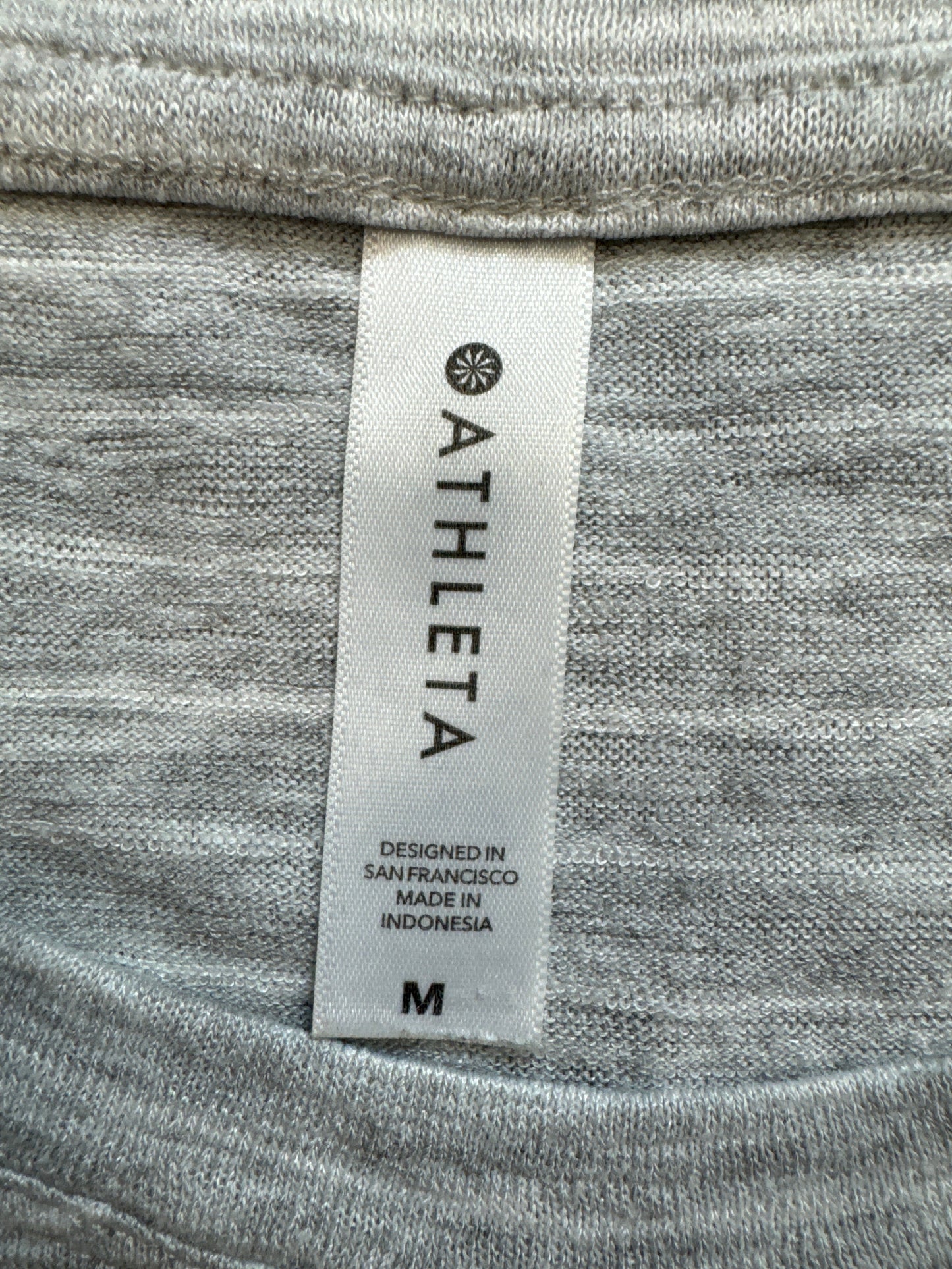 Athletic Tank Top By Athleta In Grey, Size: M