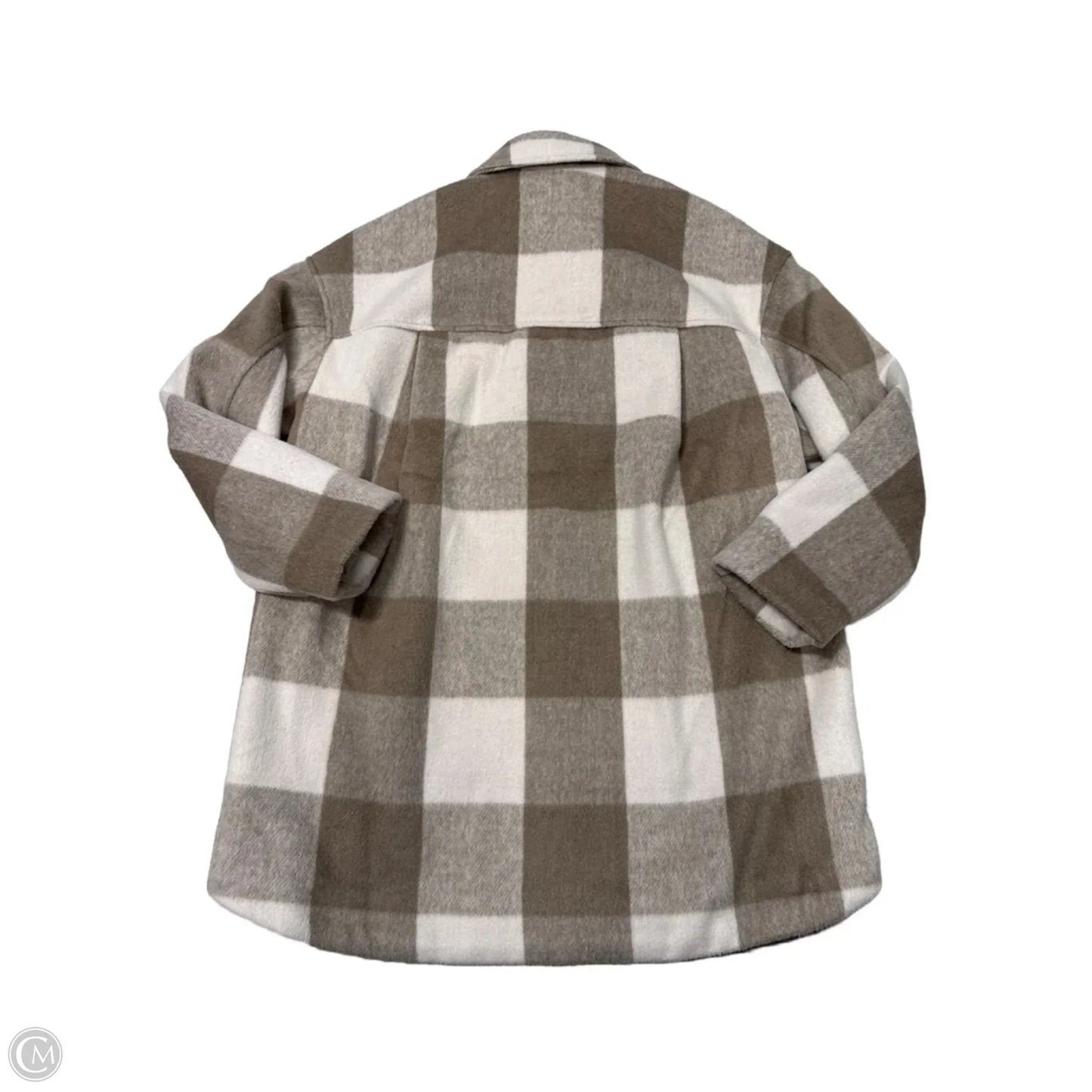 New! Coat Peacoat By H&m In Brown, Size: S