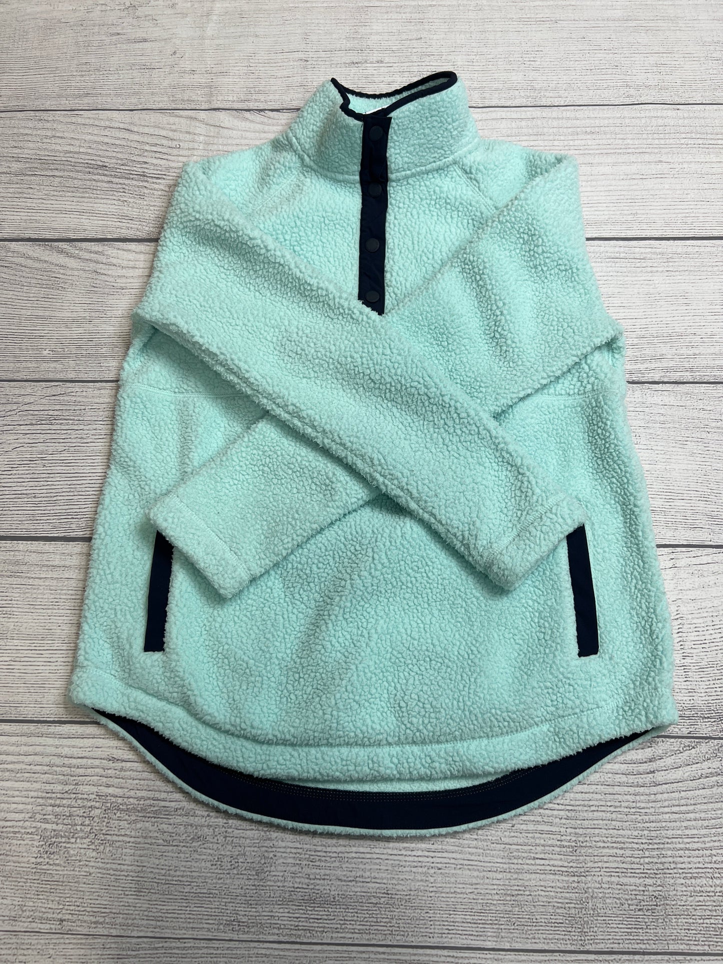 Coat Faux Fur & Sherpa By Vineyard Vines Size: S