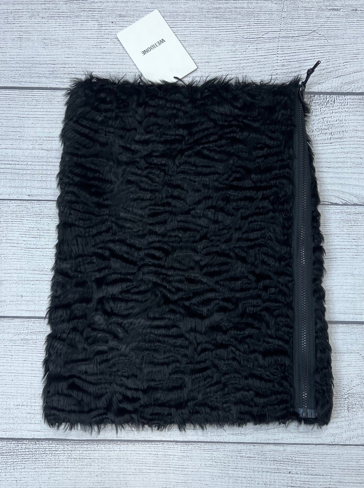 New! WE11DONE Faux Fur Designer Tank Top Size: Xs