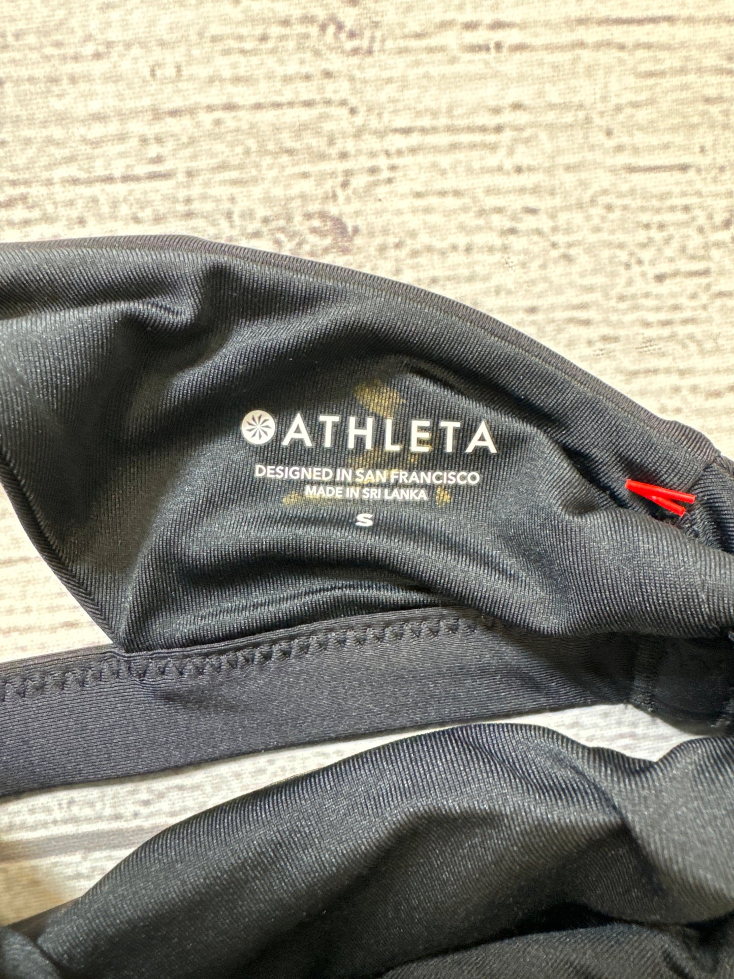 Athletic Tank Top By Athleta In Black, Size: S