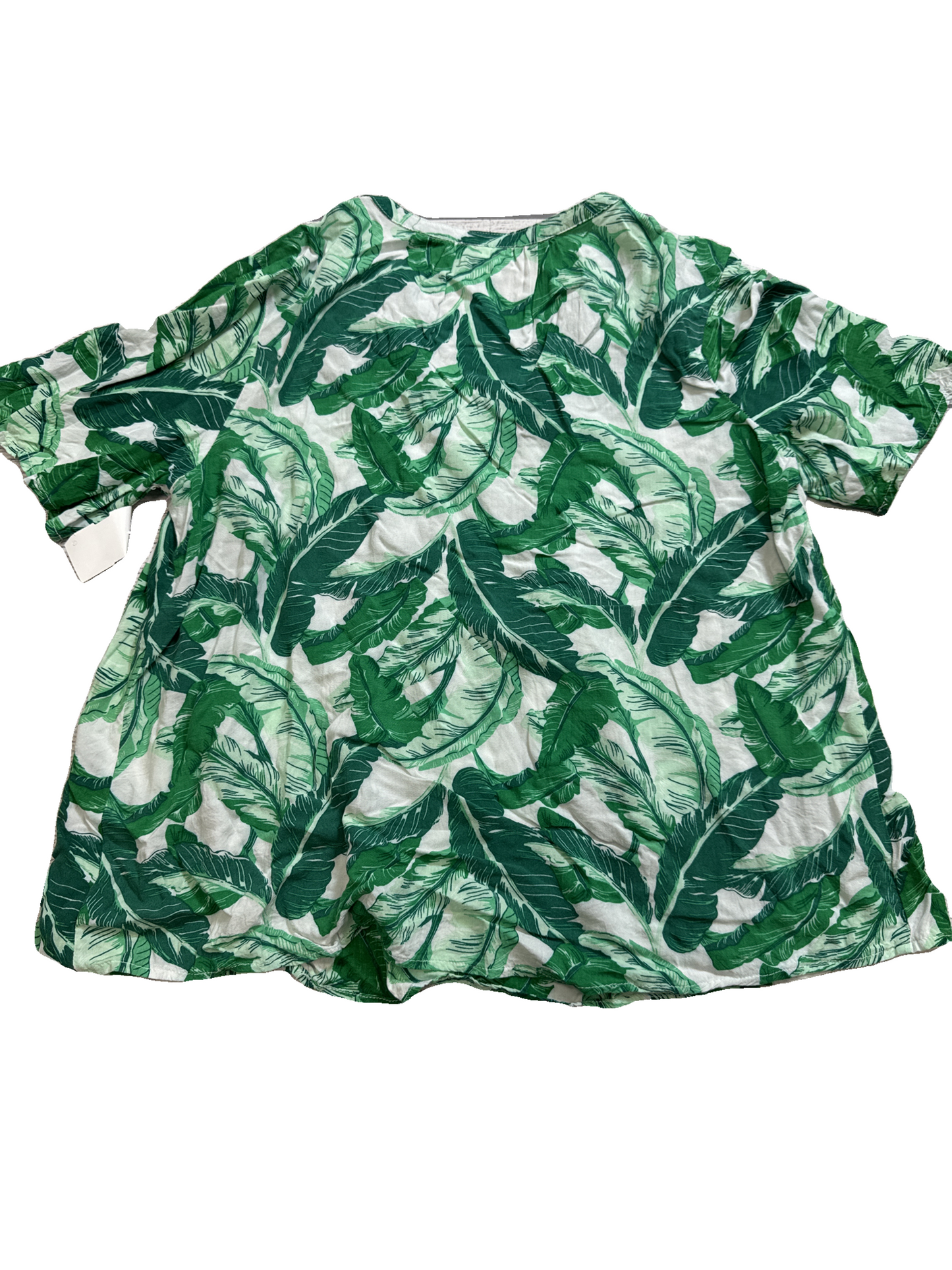 Top Short Sleeve By Old Navy In Green, Size: S