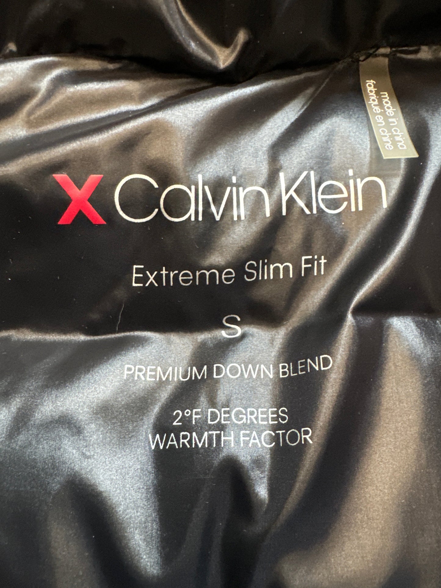 Coat Puffer & Quilted By Calvin Klein Size: S