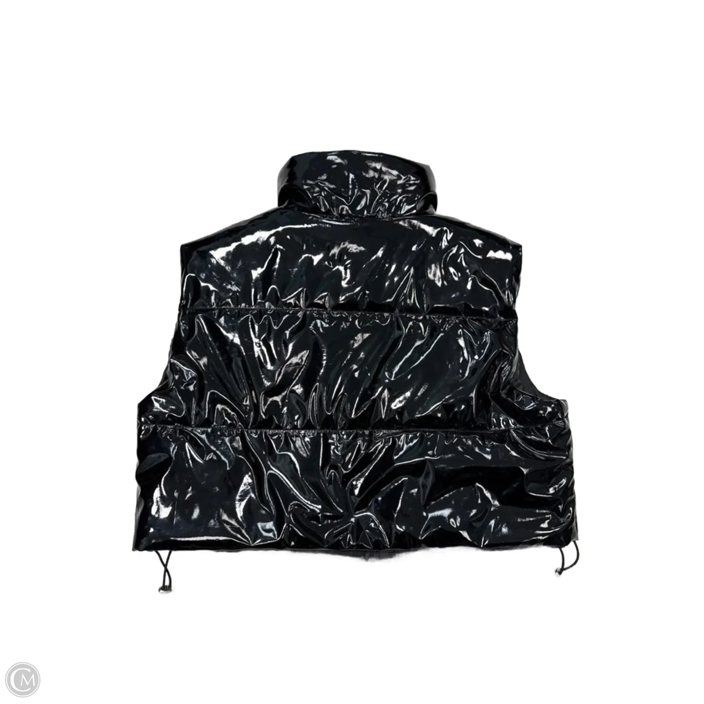 Vest Puffer & Quilted By Daisy In Black, Size: L