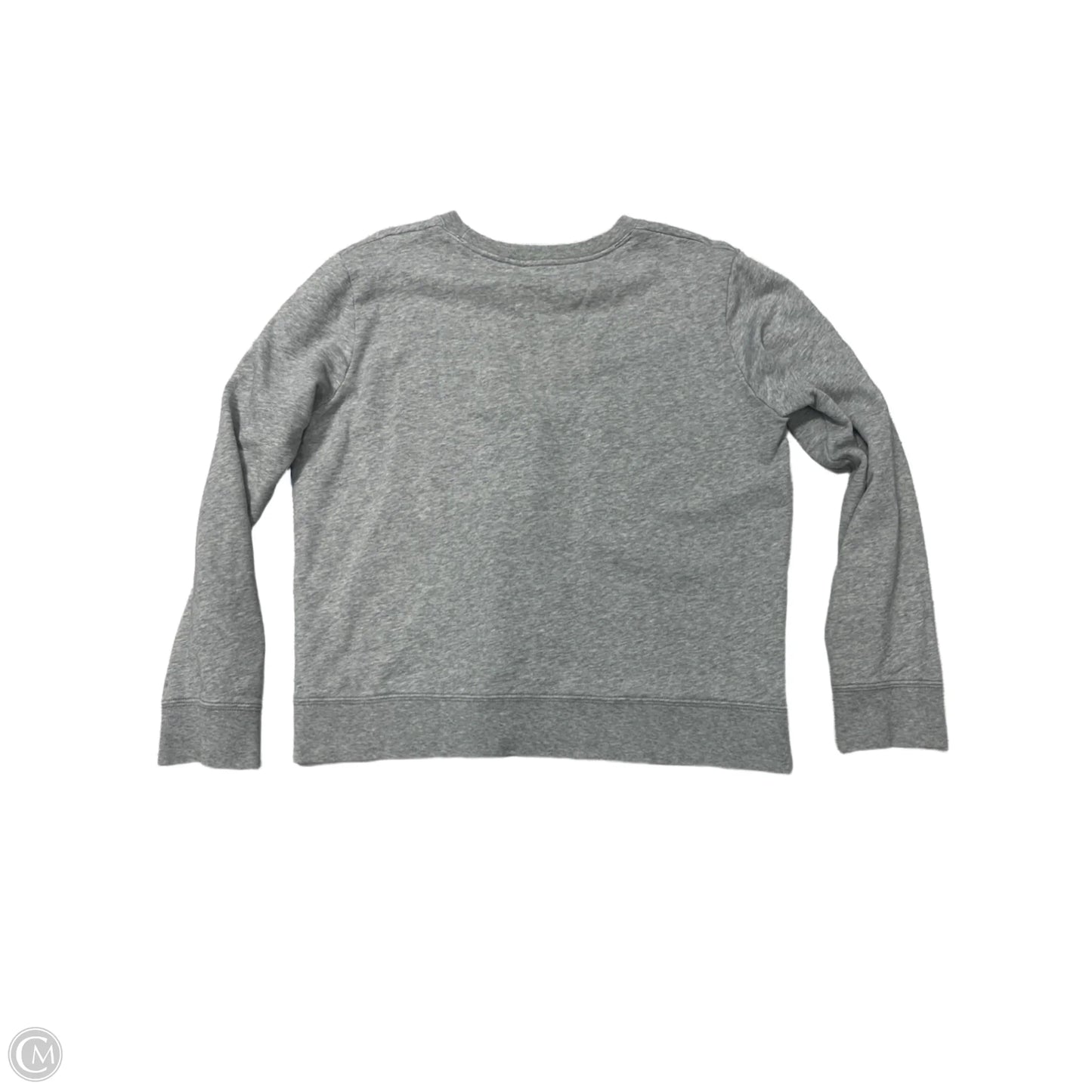 Sweatshirt Designer By Kate Spade In Grey, Size: L