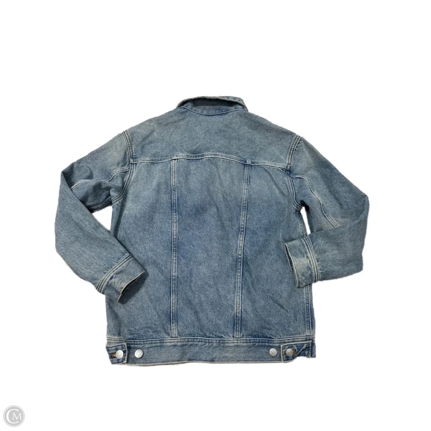 Jacket Denim By Madewell In Blue Denim, Size: Xxs