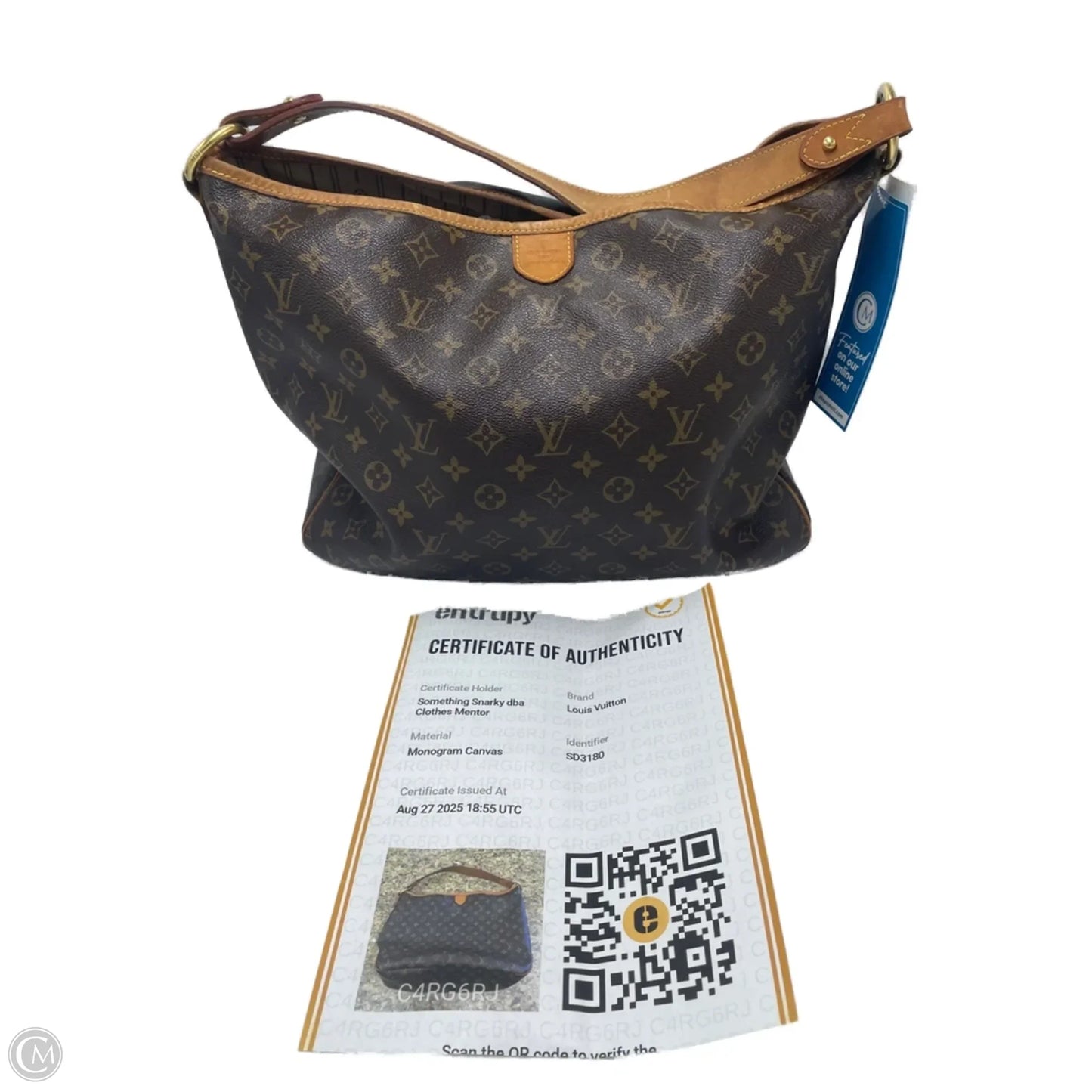 Louis Vuitton Monogram Delightfull MM Luxury Handbag
