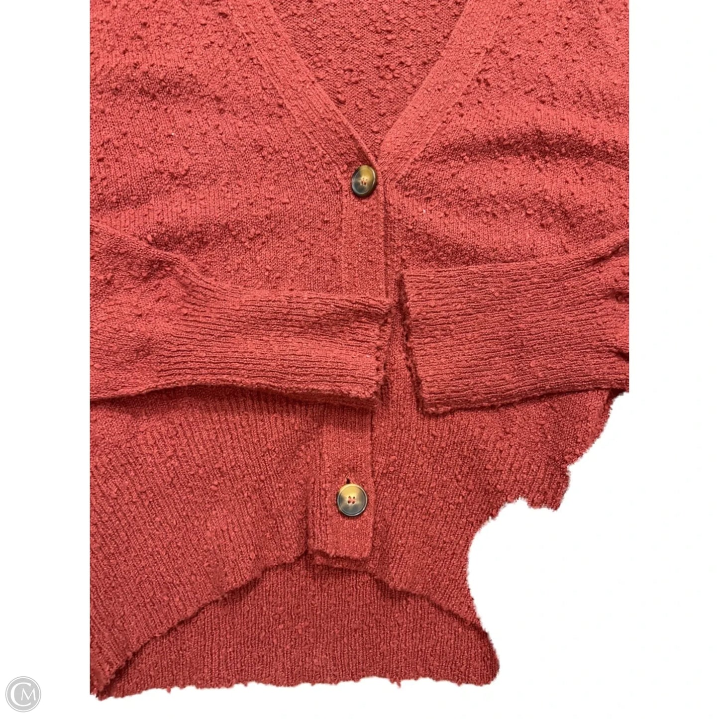 Cardigan By Free People In Red, Size: M