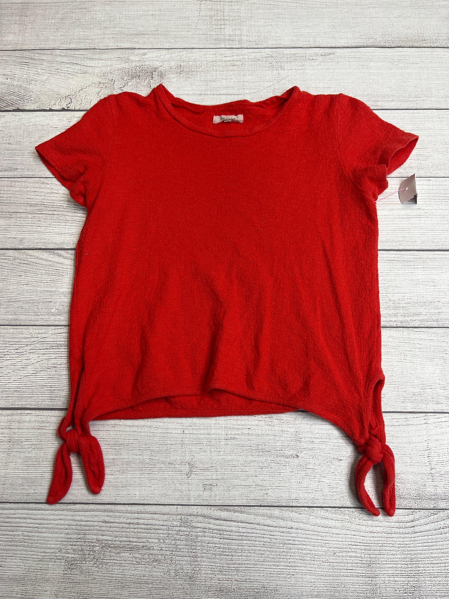 Top Short Sleeve By Madewell Size: Xs