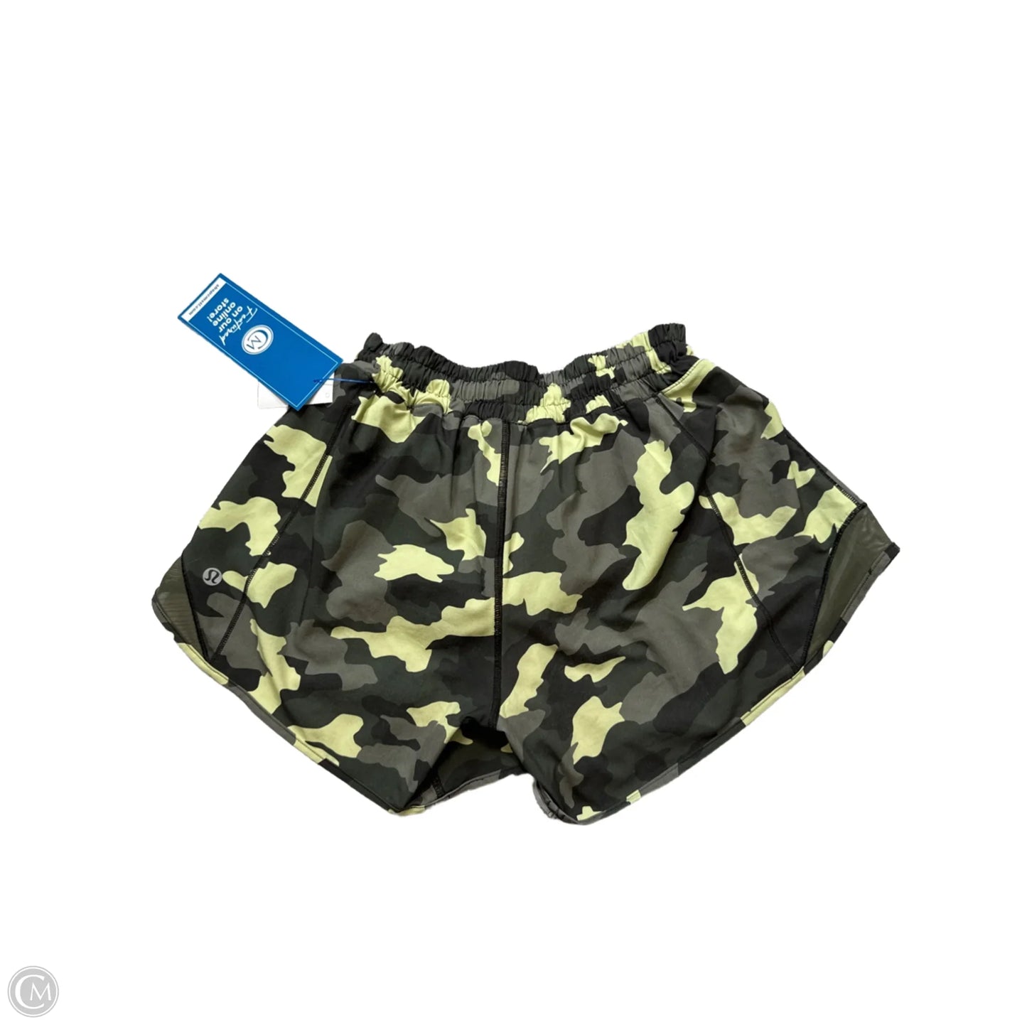 Athletic Shorts By Lululemon In Camouflage Print, Size: S