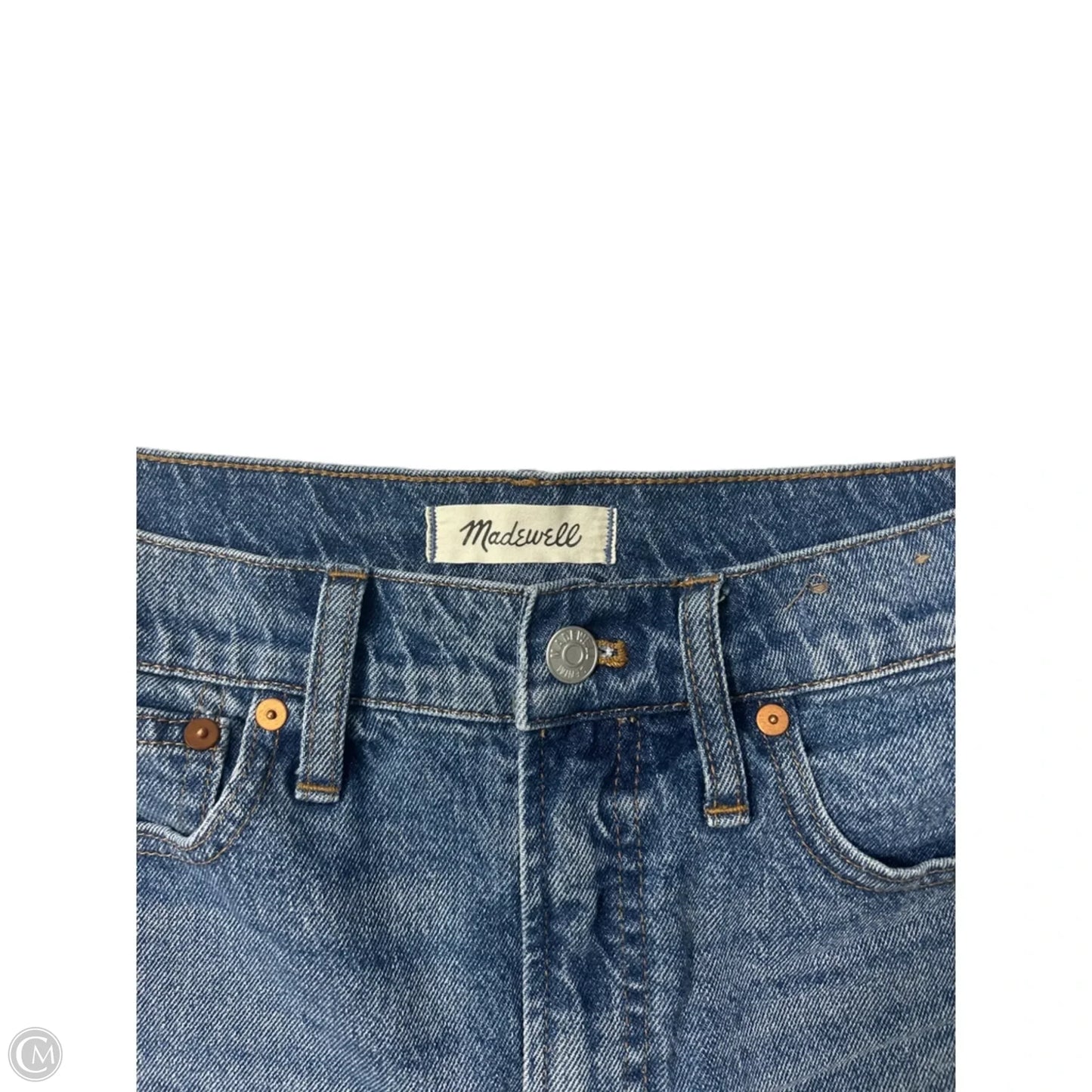 Shorts By Madewell In Blue Denim, Size: 4