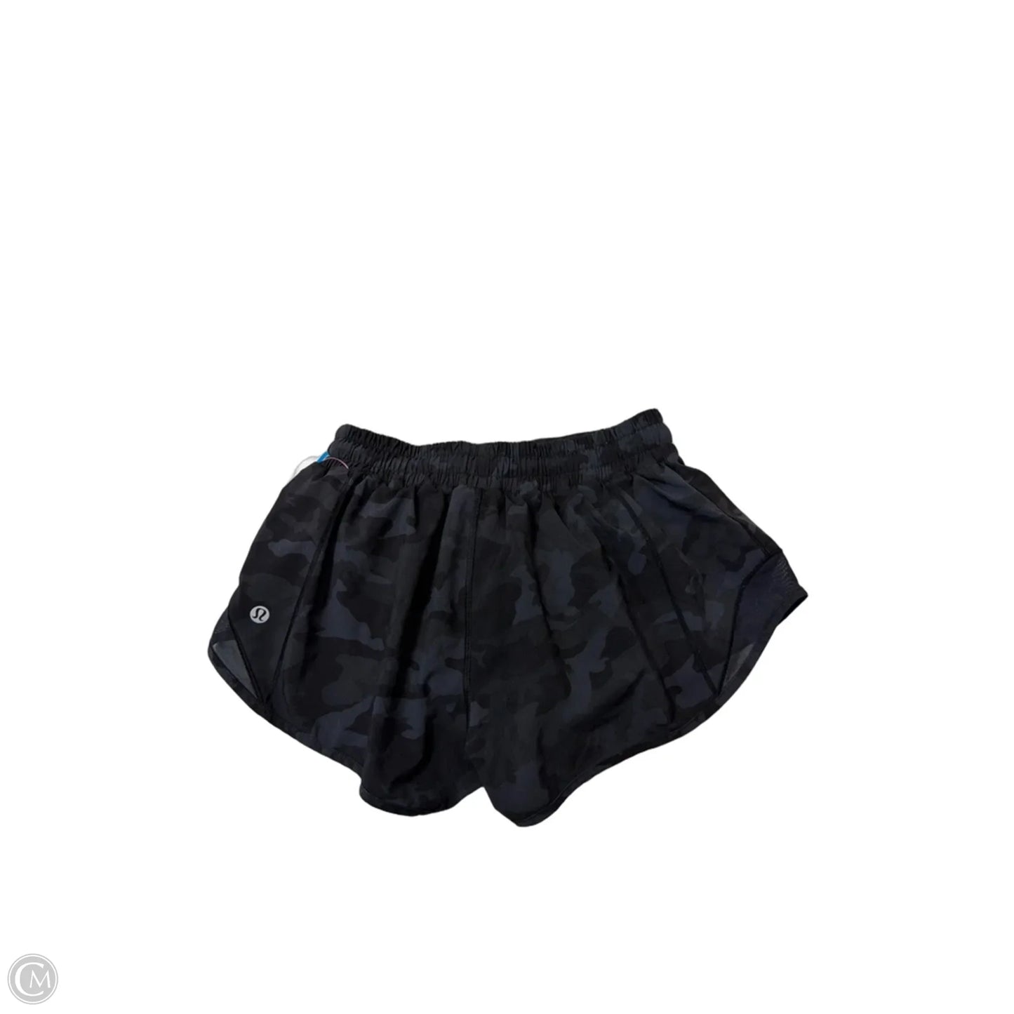 Athletic Shorts By Lululemon In Camouflage Print, Size: 4