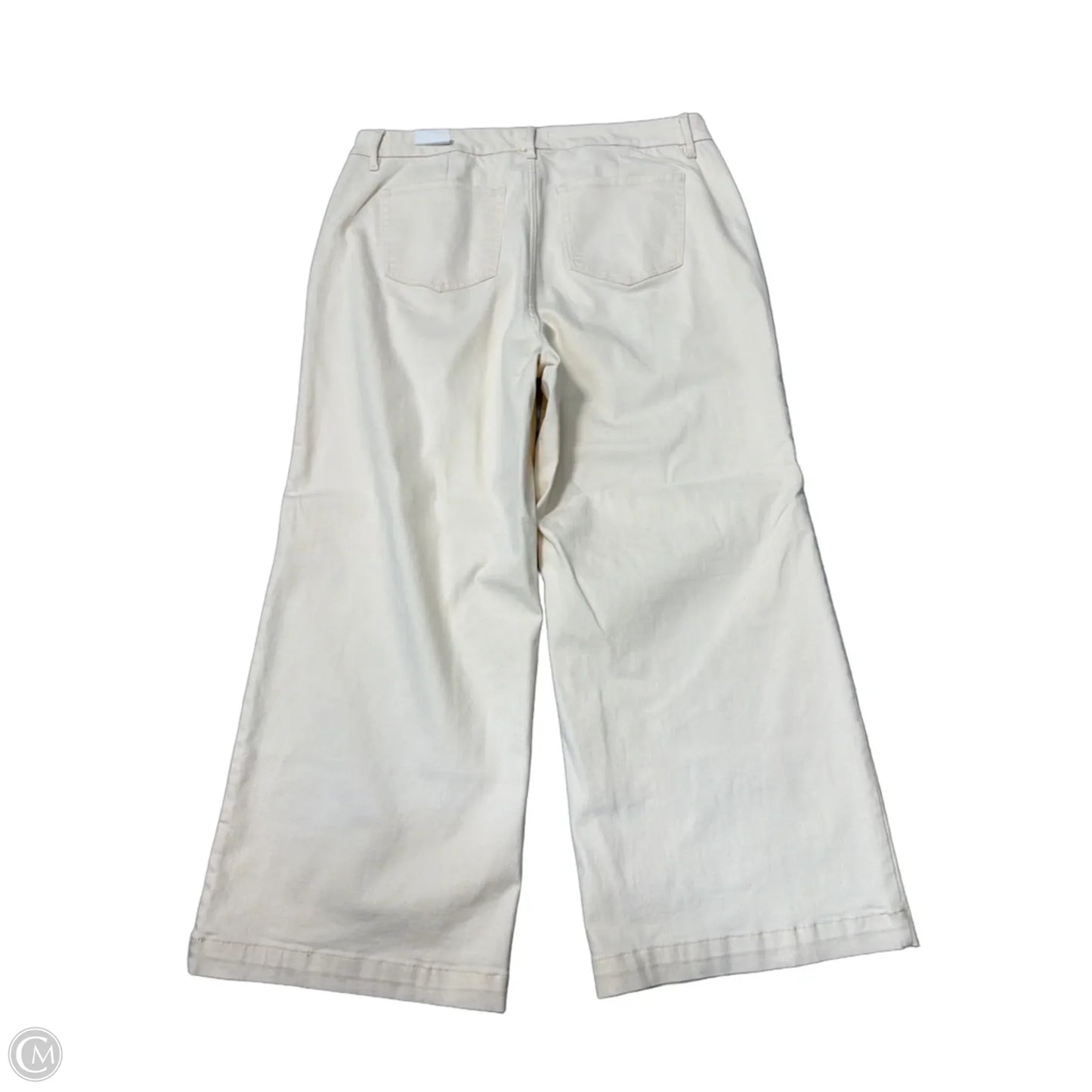 New! Pants Wide Leg By Lane Bryant In Cream, Size: 20