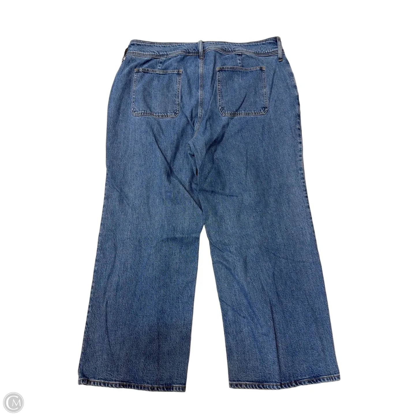 New! Jeans Wide Leg By J. Crew In Blue Denim, Size: 18