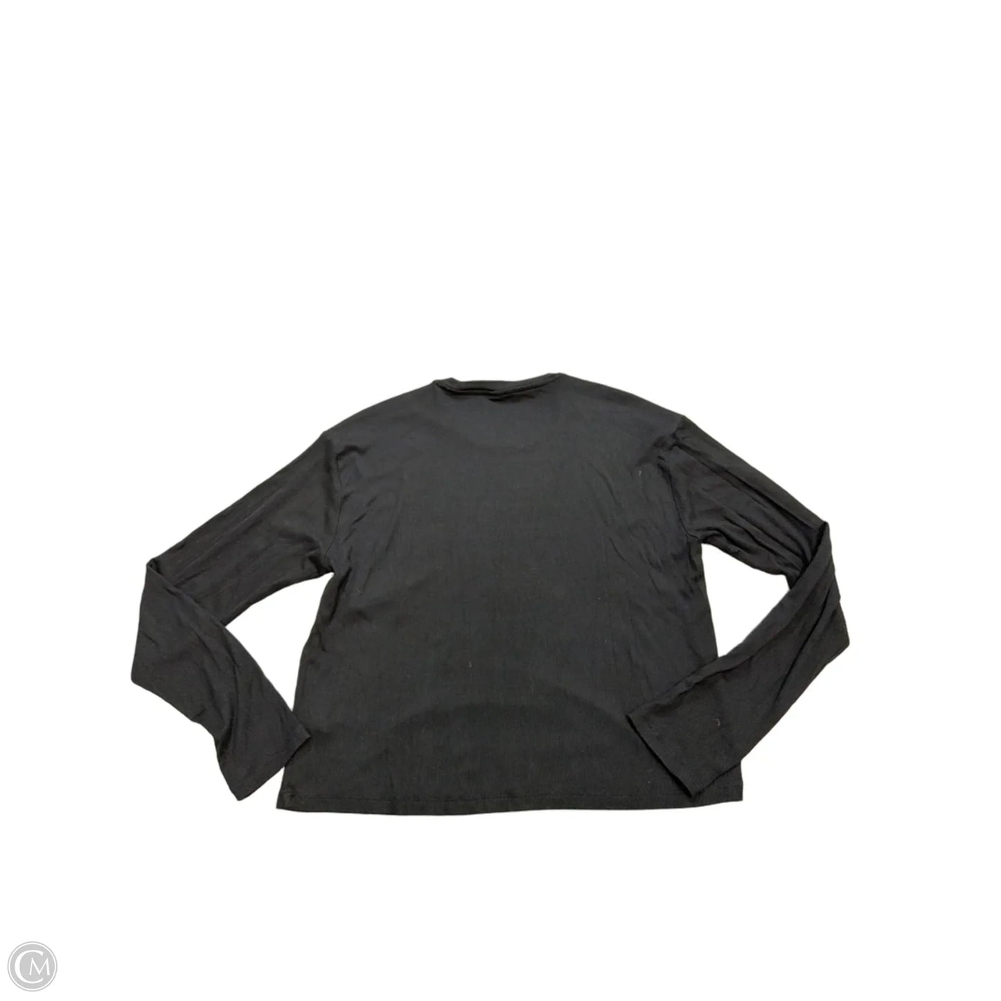 Top Long Sleeve By Vuori In Black, Size: S