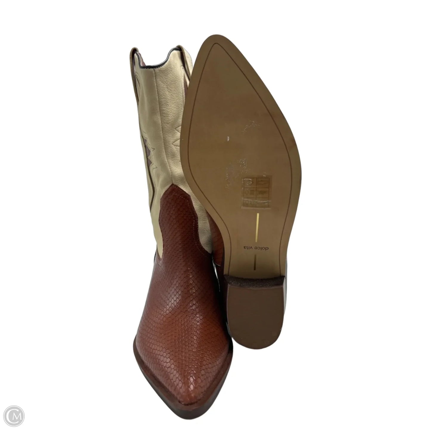 Boots Western By Dolce Vita In Brown, Size: 9