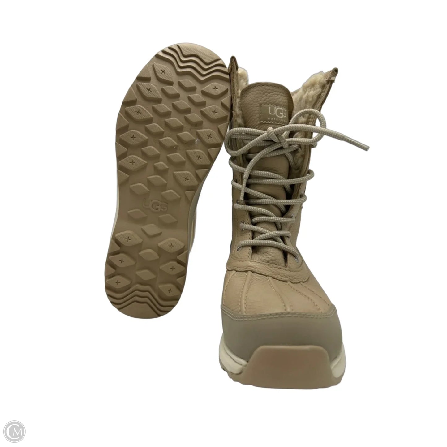 Boots Designer By UGG In Tan, Size: 9