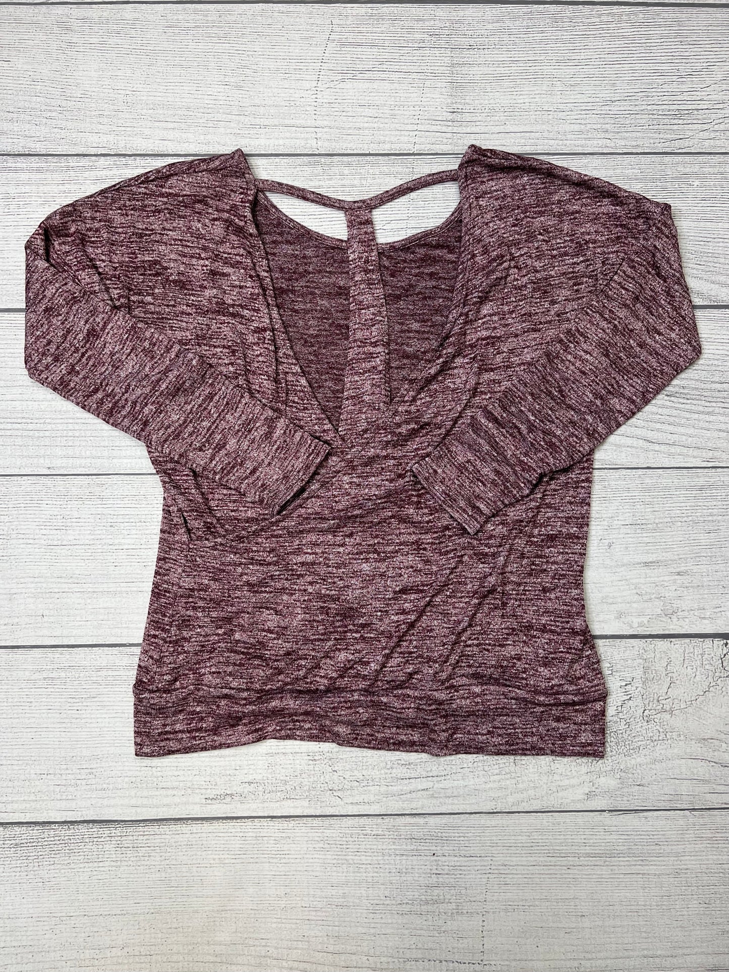 Athletic Top Long Sleeve Crewneck By Athleta Size: S