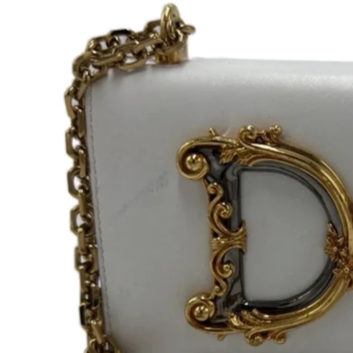 Dolce & Gabbana Girls Nappa Leather Shoulder Luxury Handbag