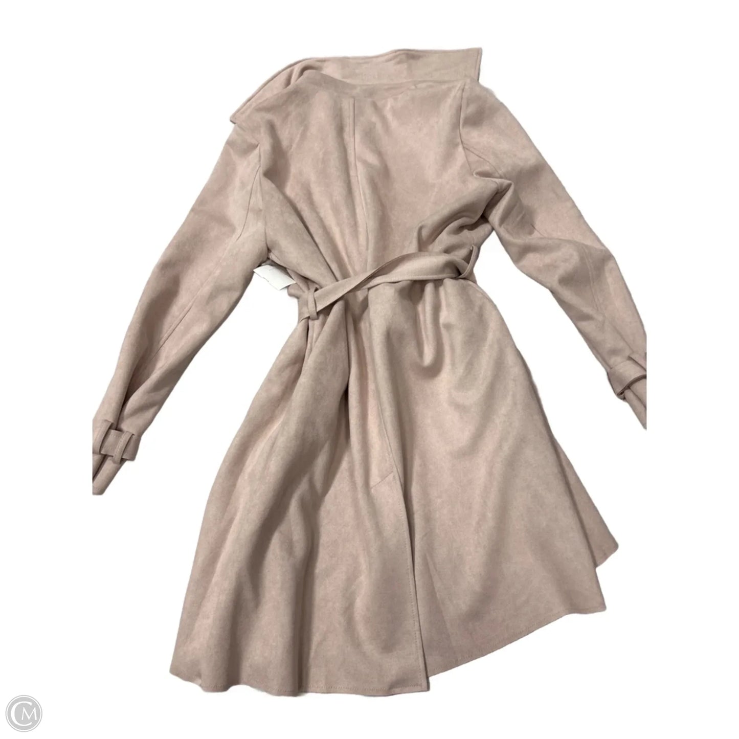 Coat Trench Coat By Coalition LA In Pink, Size: L