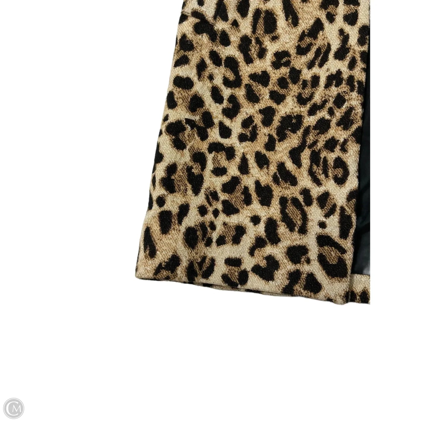 Coat Trench Coat By H&m In Animal Print, Size: S