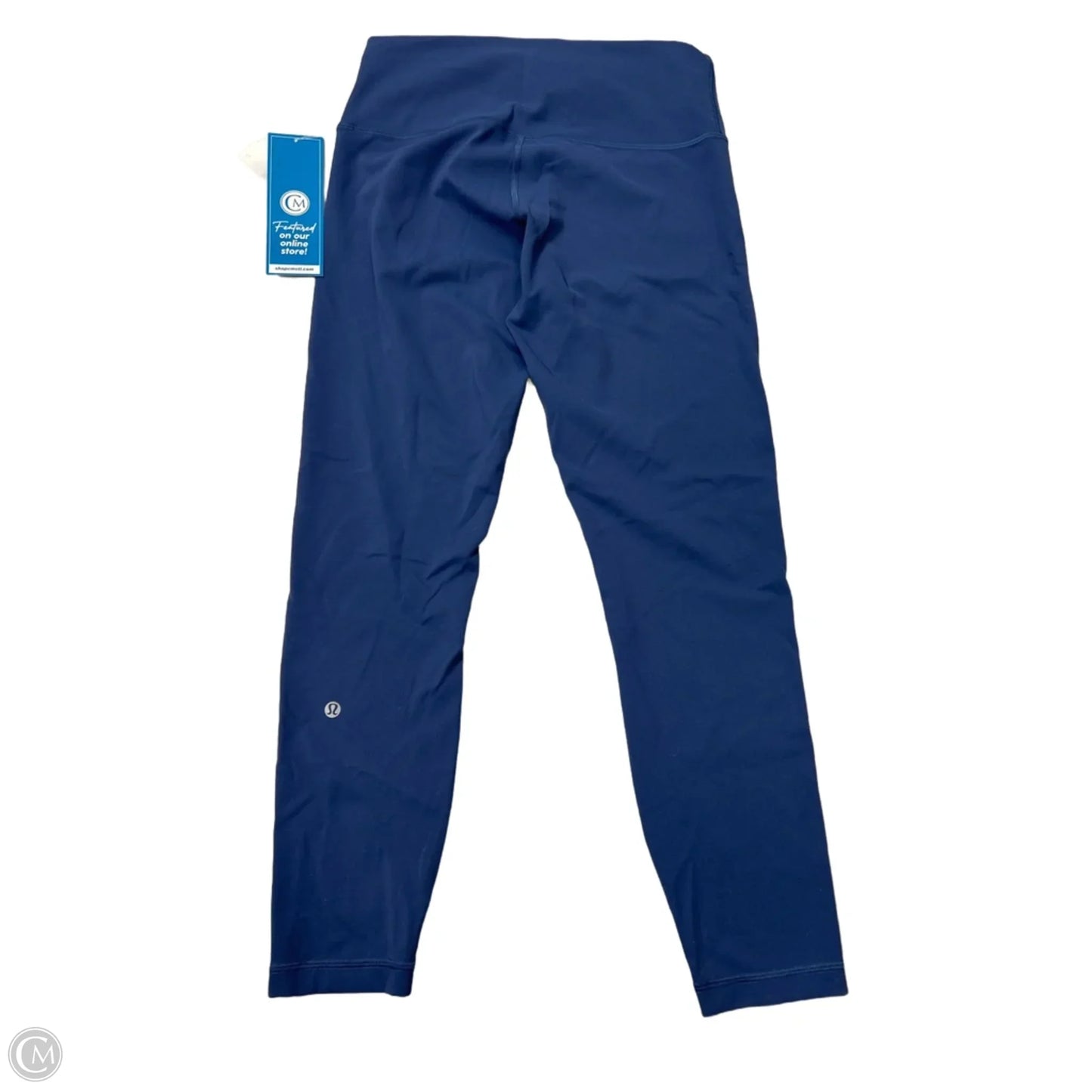 Athletic Leggings By Lululemon In Blue, Size: M