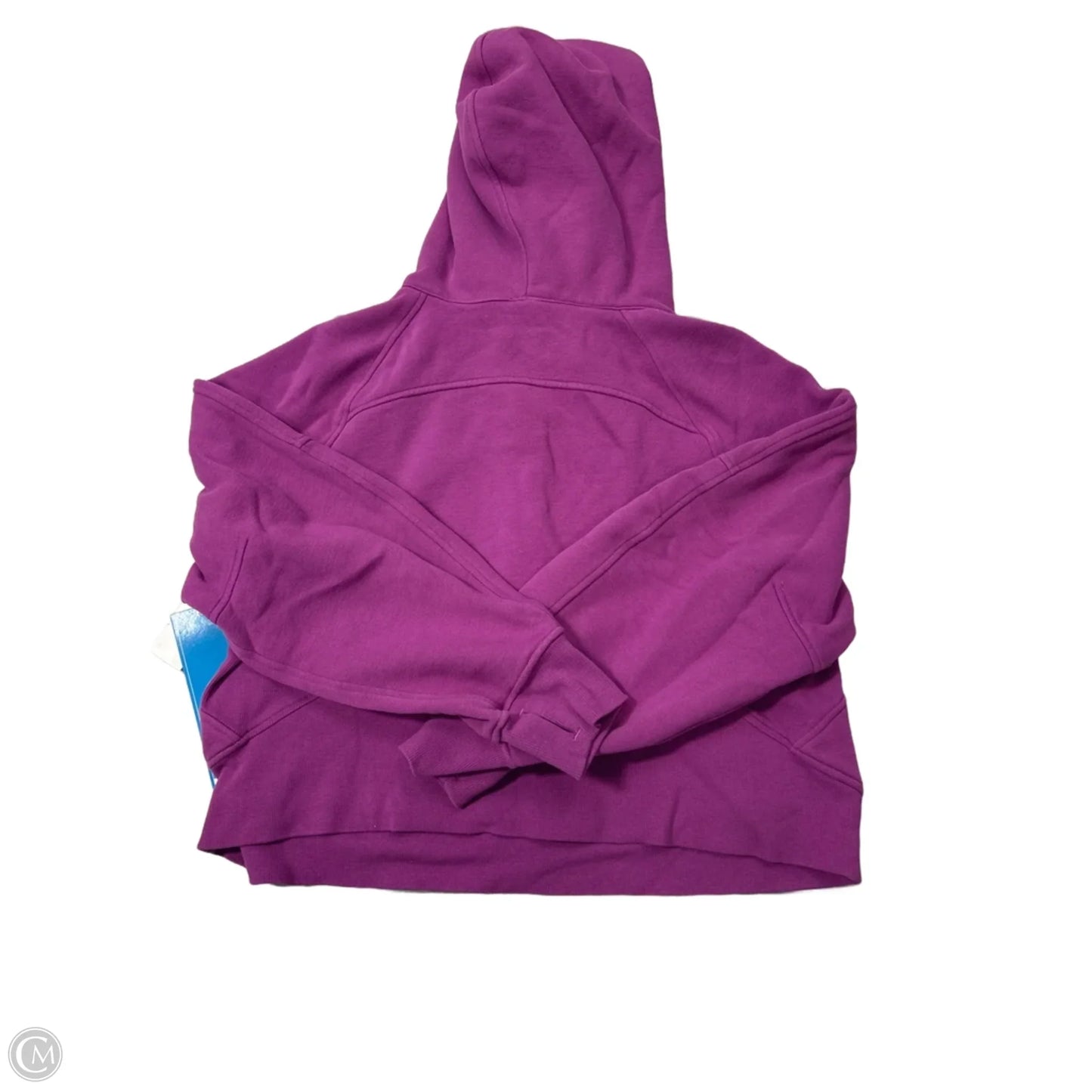 Athletic Sweatshirt Hoodie By Lululemon In Purple, Size: M