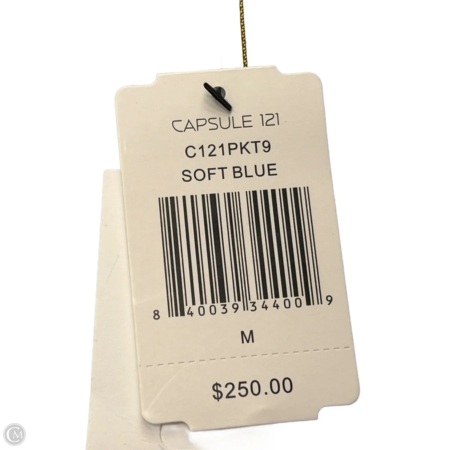 Top Long Sleeve By Capsule 121 In Blue, Size: M