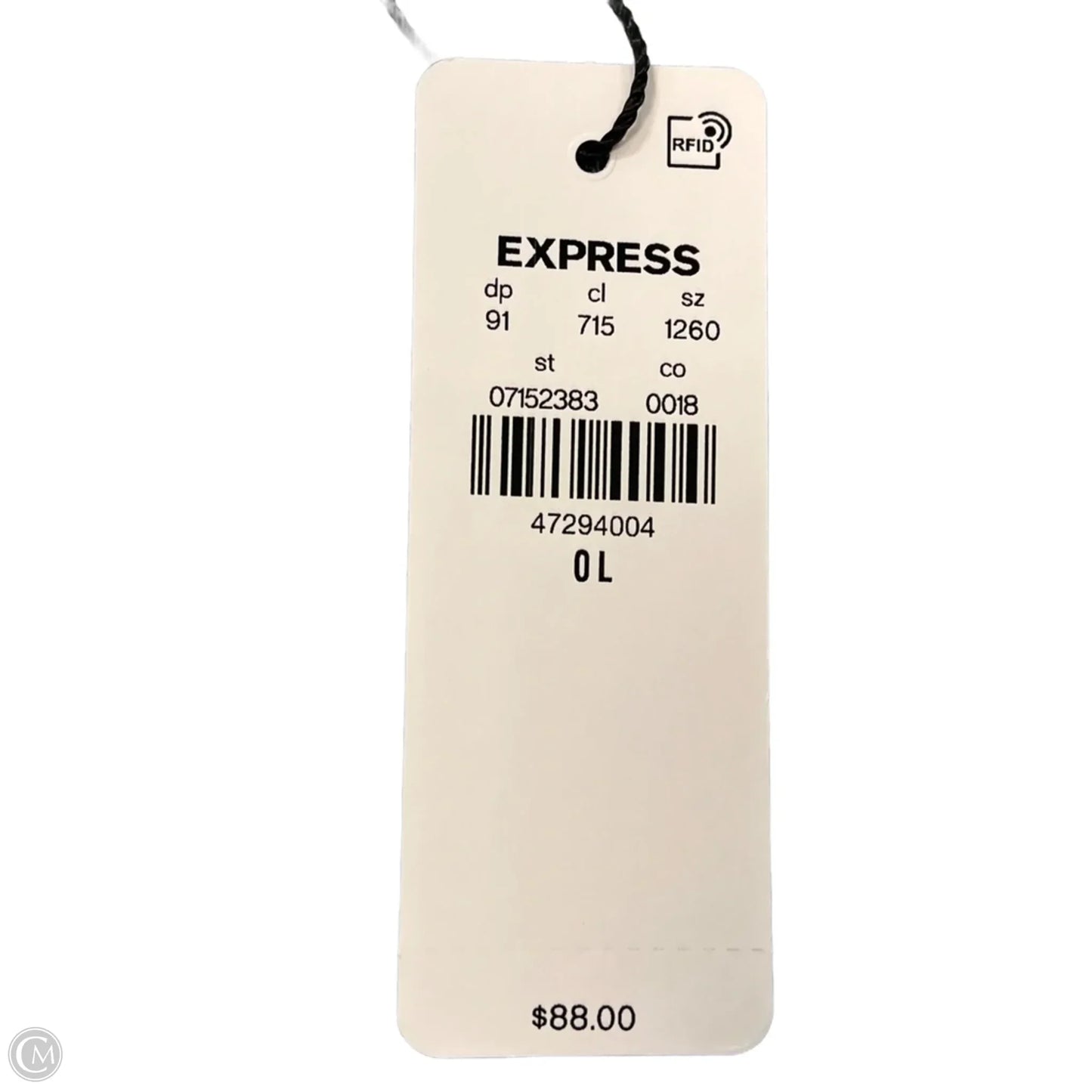 Jeans Flared By Express In Blue, Size: 0