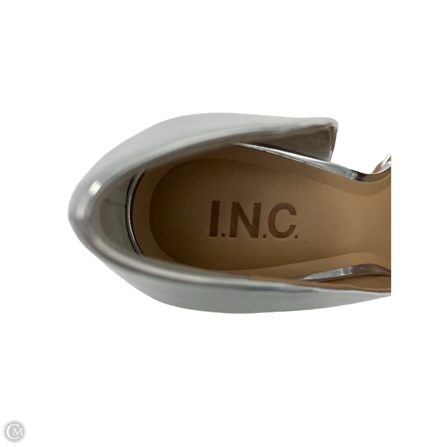 Shoes Heels Stiletto By Inc In Silver, Size: 7.5
