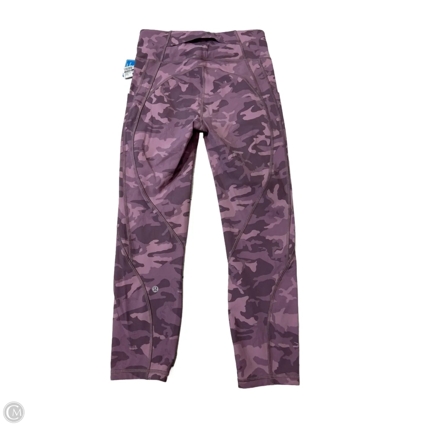 Athletic Leggings By Lululemon In Camouflage Print, Size: S
