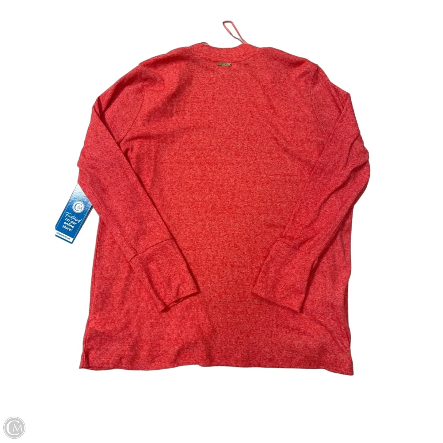 Cardigan By Michael By Michael Kors In Red, Size: Xl