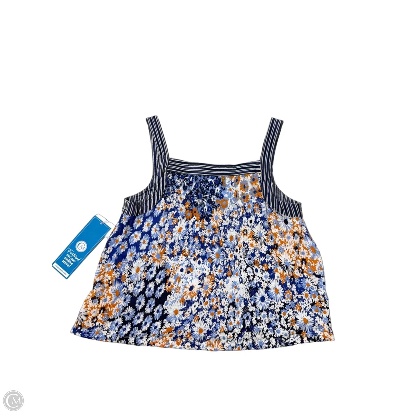 Top Sleeveless By Maeve In Floral Print, Size: Mp