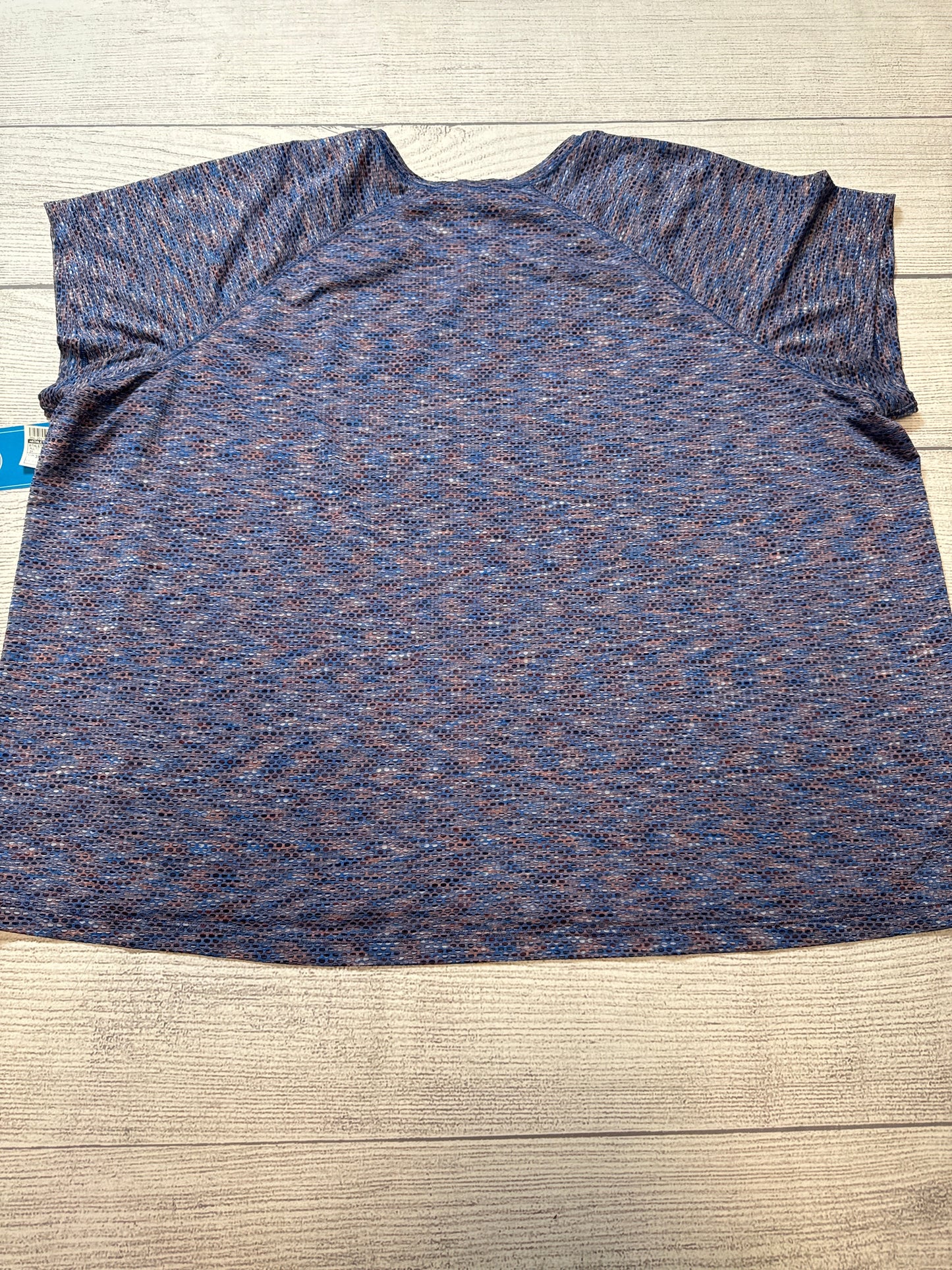 Athletic Top Short Sleeve By Athleta In Multi-colored, Size: 3x