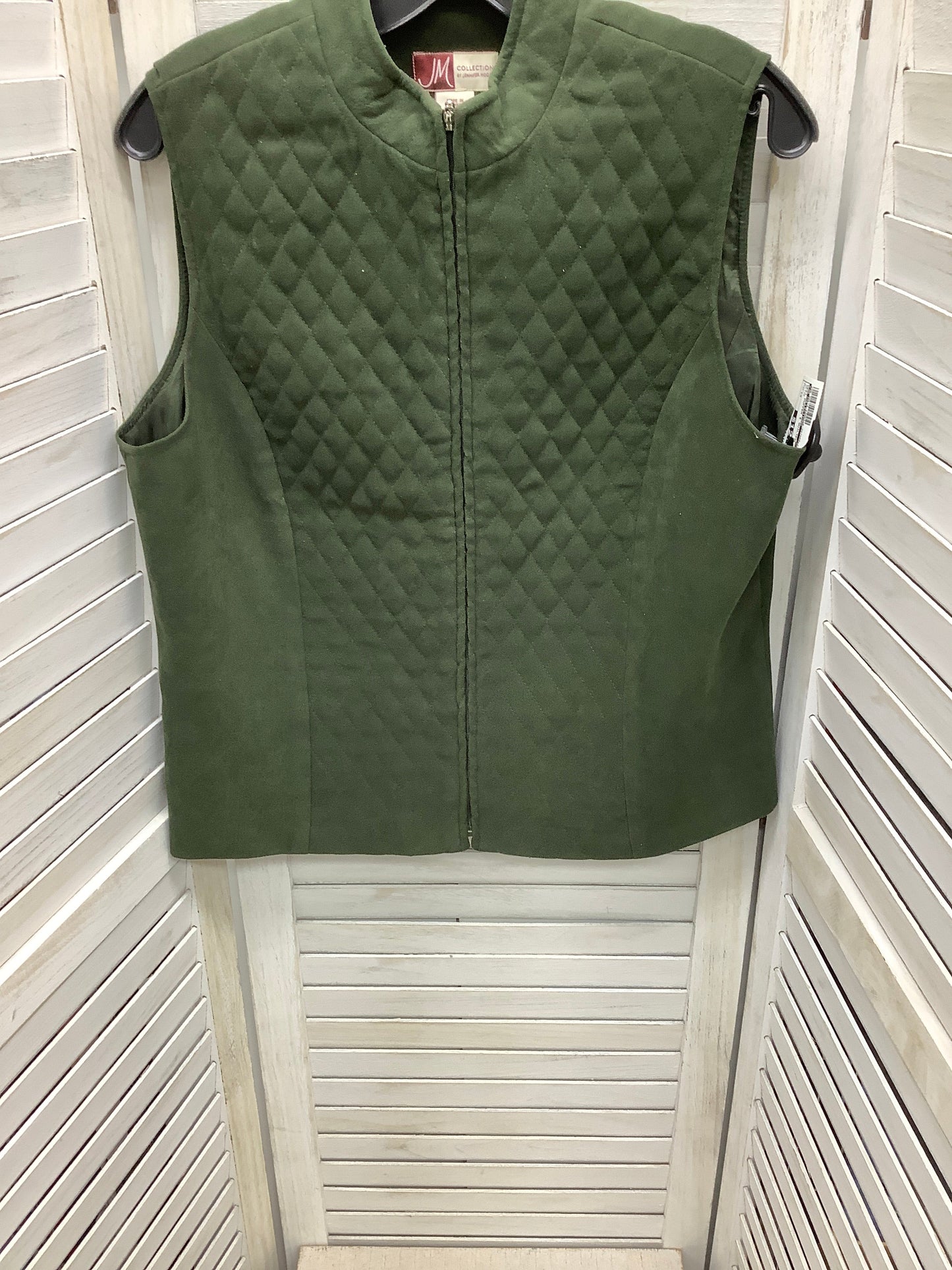 Vest Puffer & Quilted By Jm Collections Size: 12