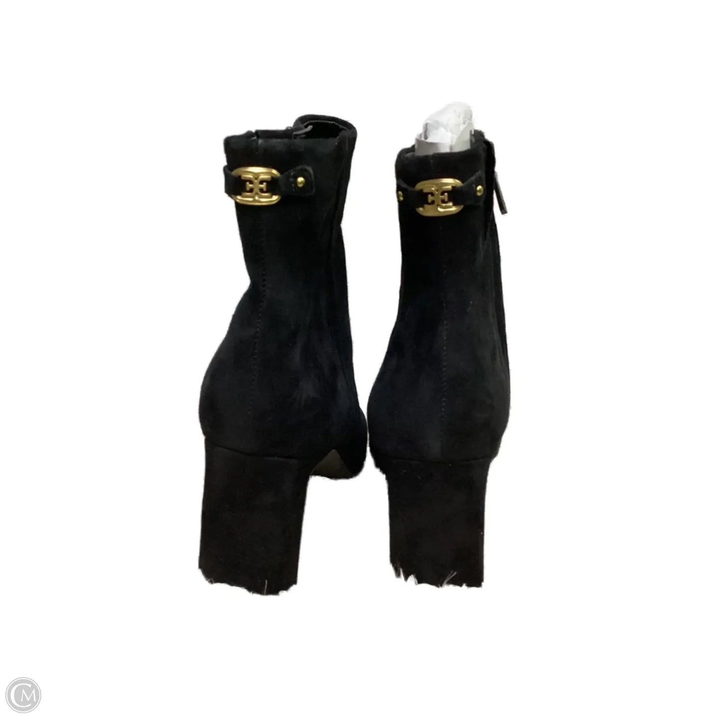 Boots Ankle Heels By Sam Edelman In Black, Size: 10