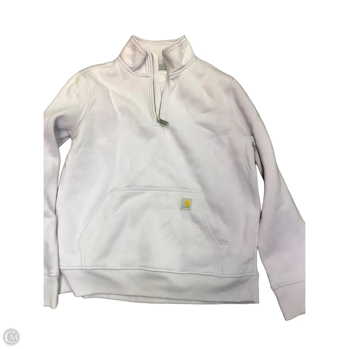 Sweatshirt Crewneck By Carhartt In Purple, Size: M