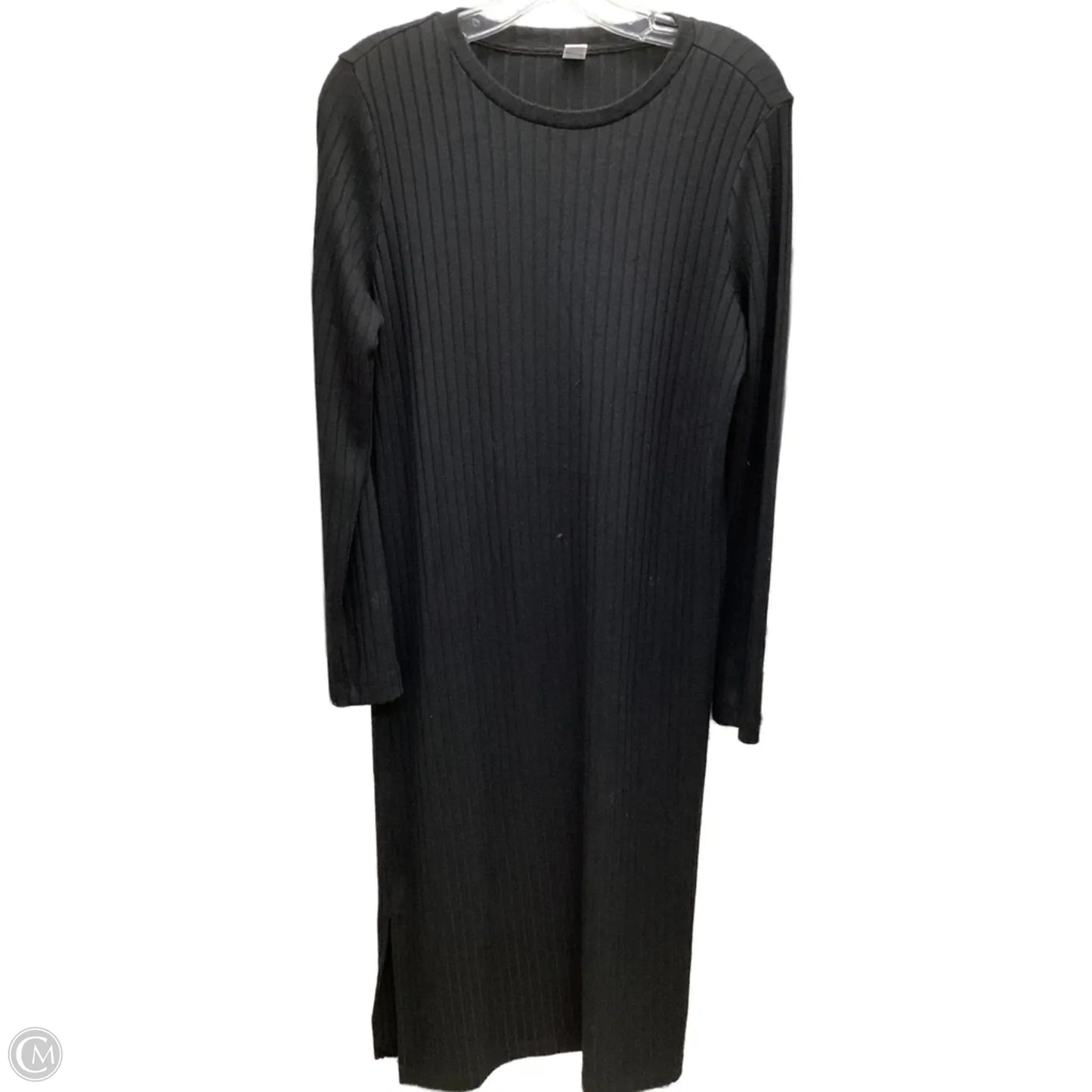 Dress Casual Maxi By Old Navy In Black, Size: M